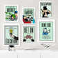 Monopoly Millionaire Dollar Money Poster Cartoon Figure Motivational Quote Canvas Painting Room Wall Art Picture For Home Decor