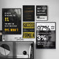 Motivational English Inspirational Quotes Posters and Prints Modern Artwork Words Canvas Painting Wall Art Pictures Office Decor